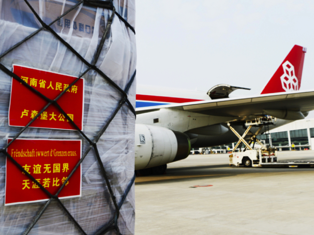 Henan Province in China Donates Medical Supplies to Luxembourg through “Air Silk Road” in Response to COVID-19