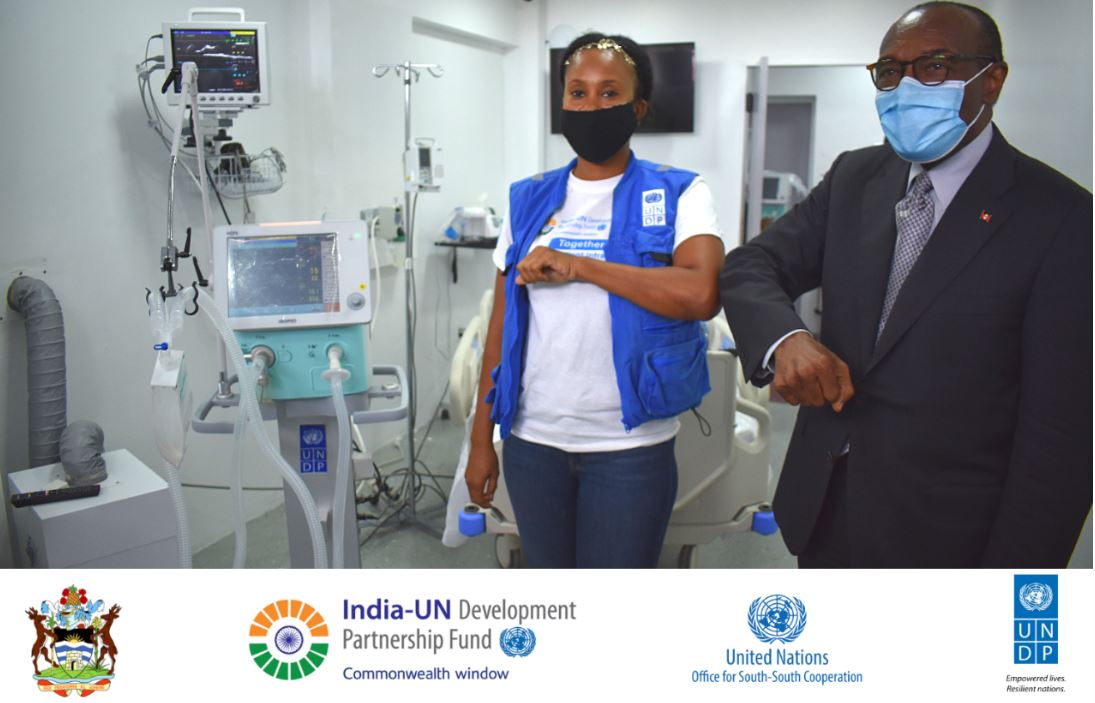 South-South Cooperation during COVID-19: India-UN Partnership Development Fund procures medical equipment for Antigua and Barbuda