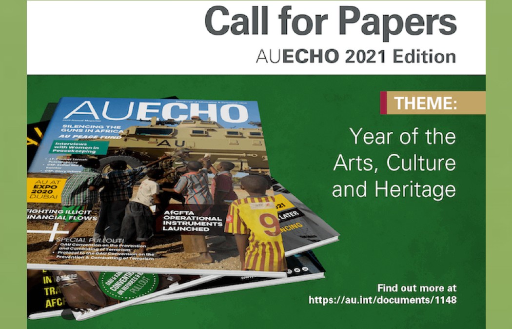 Call for Papers: African Union (AU) ECHO 2021 Edition – Deadline 15 August 2020