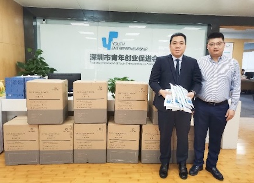 South-South Solidarity for COVID-19 Responses: Shenzhen-based NGO Donates 20,000 Masks to West Africa
