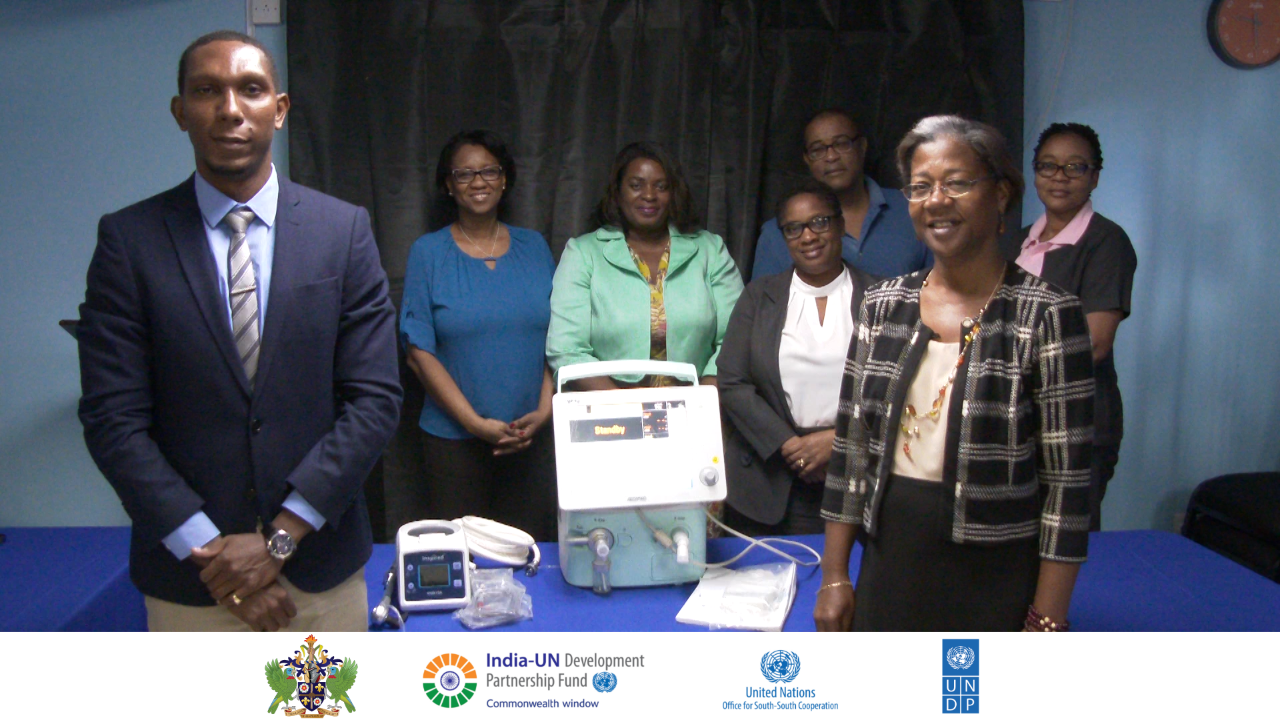 India-UN Partnership Fund Provides Ventilators to the Government of Saint Lucia