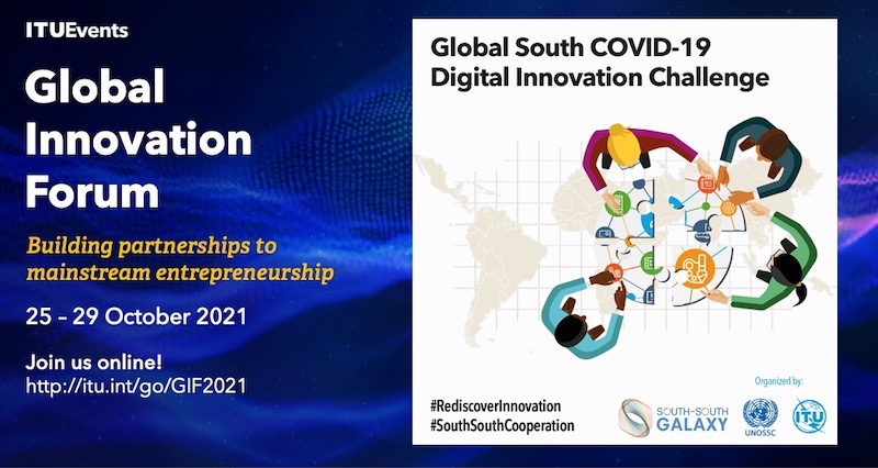 2021 Global Innovation Forum: Pitch Live Events & Announcement of Winners for the Digital Innovation Challenge, 27-29 October 2021