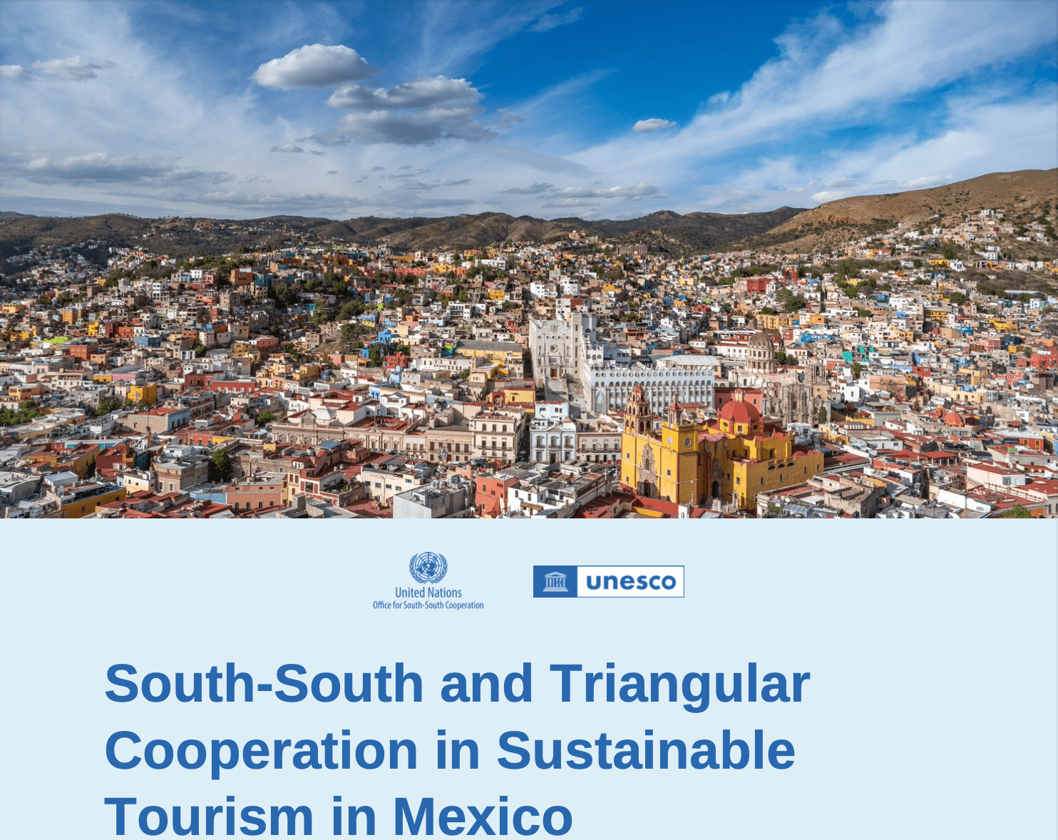 Factsheet: South-South and Triangular Cooperation in Sustainable Tourism in Mexico