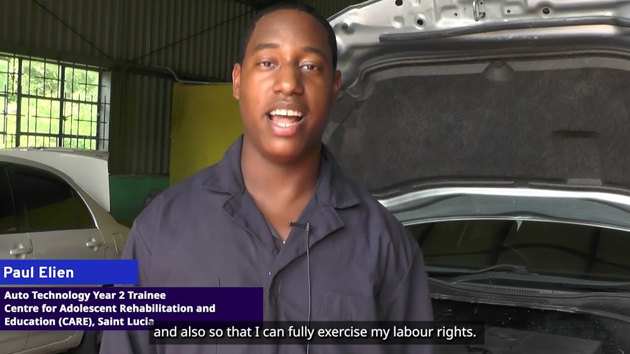 Tripartite Partnerships Priming Young Workers for the Labour Market in Saint Lucia