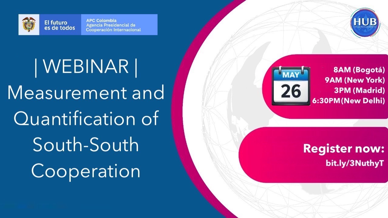 Webinar: Measurement and Quantification of South-South Cooperation