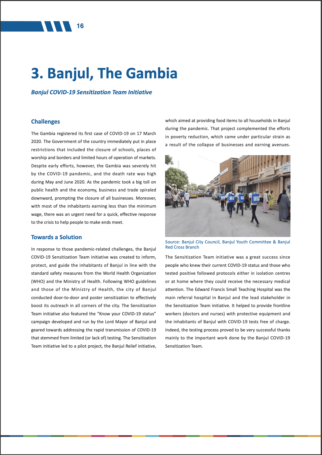 Sensitization Team Initiative – Banjul, The Gambia