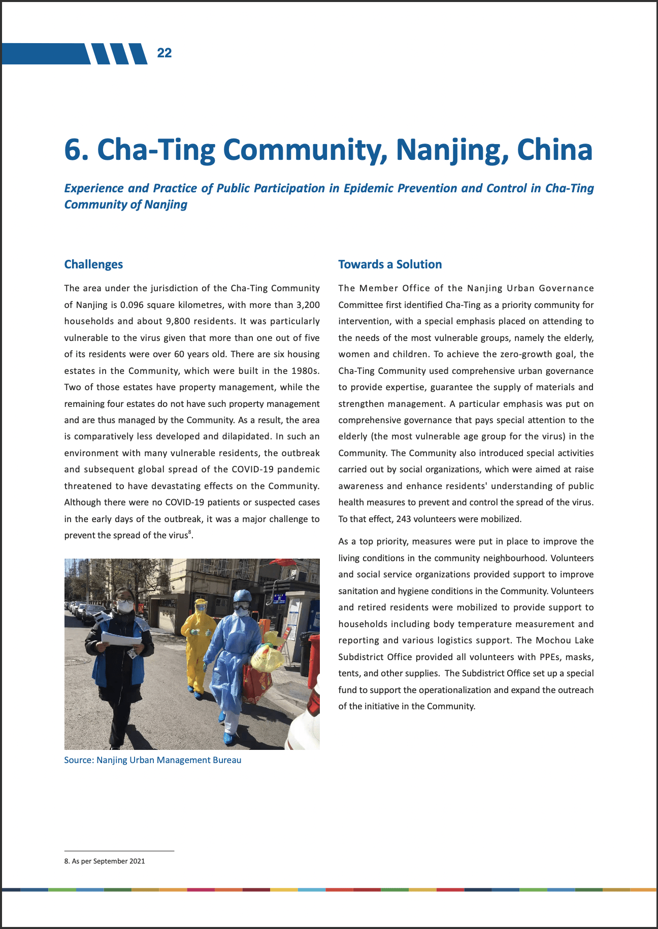 Experience and Practice of Public Participation in Epidemic Prevention and Control in Cha-Ting Community – Nanjing, China