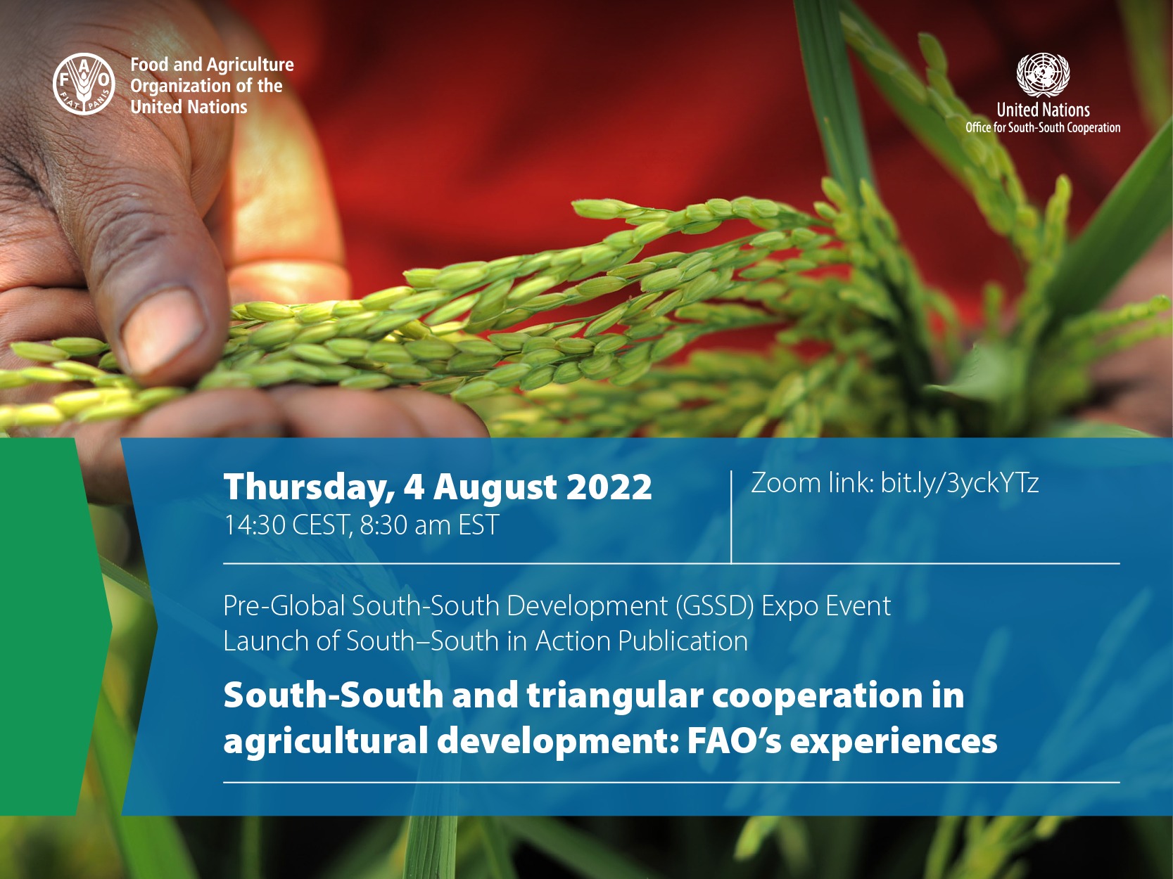 FAO and UNOSSC Launch New South-South in Action Publication