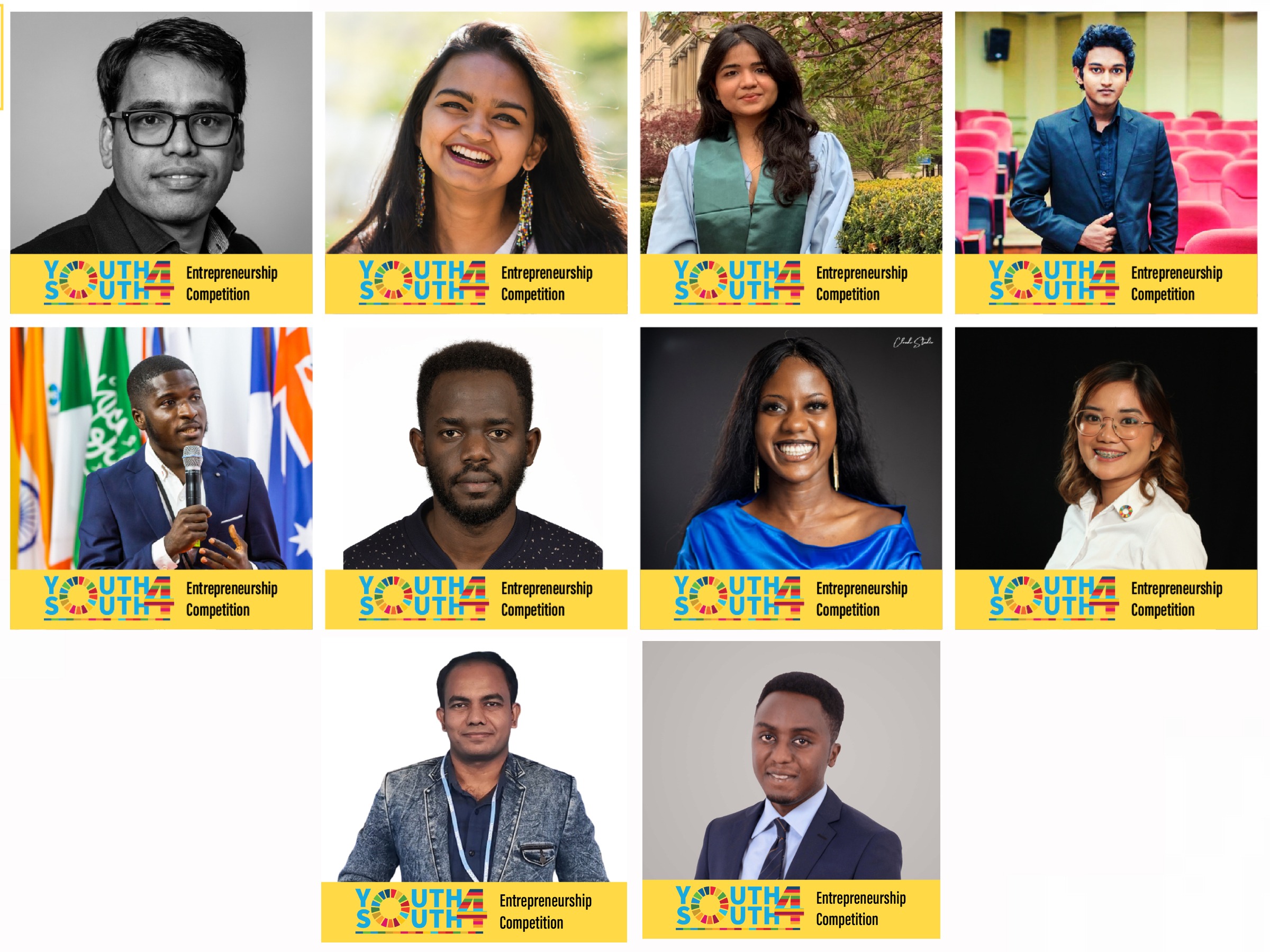 Top Youth Entrepreneurs Selected for Final Youth4South Entrepreneurship Competition, to be held in Bangkok in September