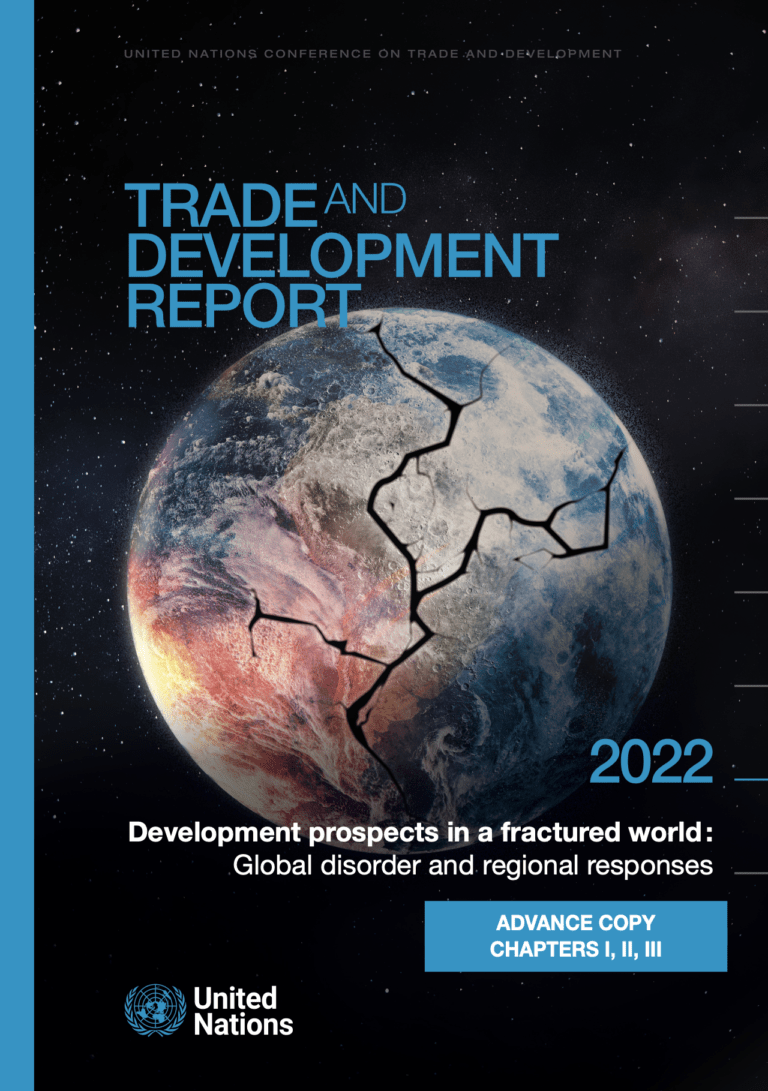 UNCTAD 2022 Trade And Development Report - South-South Galaxy