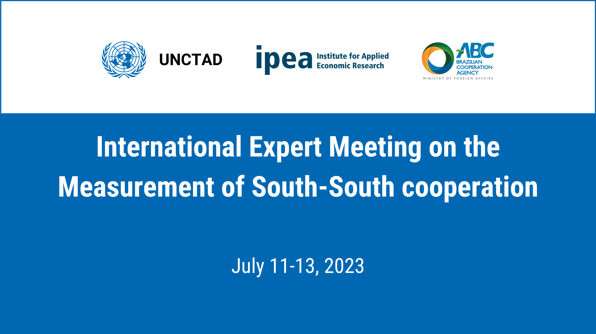 International Expert Meeting on the Measurement of South-South cooperation