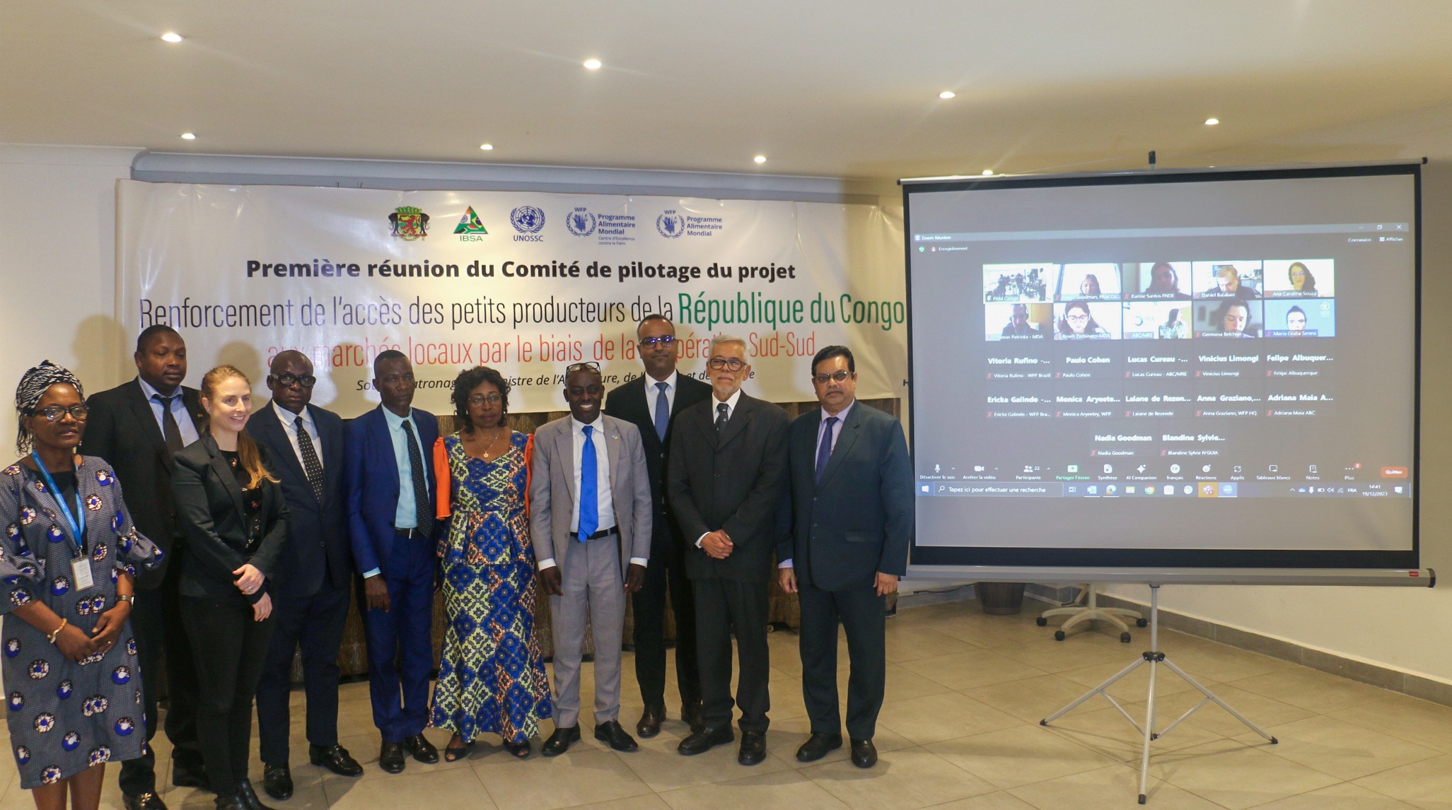 Launch of South-South Cooperation Initiative on School Feeding and Smallholder Farming between Brazil and the Republic of Congo