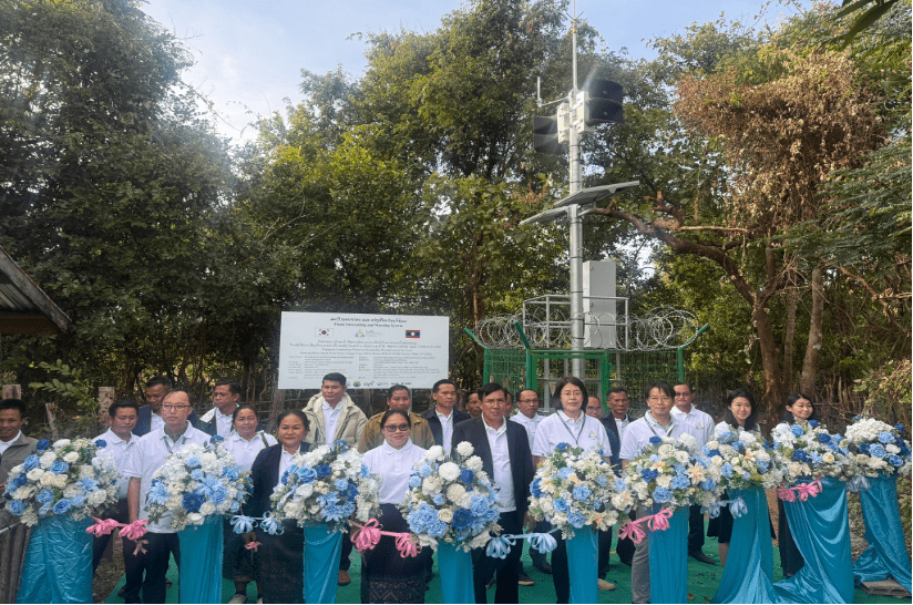 Lao PDR Boosts Flood Preparedness: A new AI-based Early Warning System Improves Community Resilience